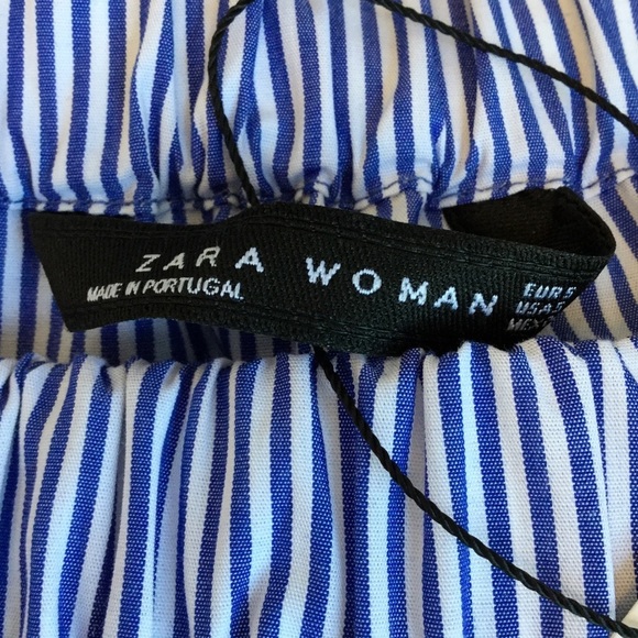 Zara Woman womens NWT off shoulder top sz 5 (QQ49) - Picture 7 of 8